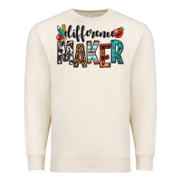 Difference Maker Teacher Premium Sweatshirt | Teevron