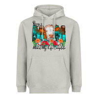Moon Dust Being a Mom Makes My Life Complete Heavyweight Hoodie - CowCowDesign