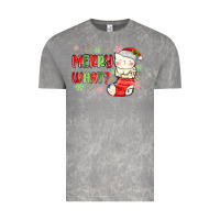 Cloud Rock merry what christmas cat Vintage Tee - MaliasSmallBusiness
