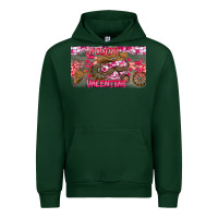 Forest Green Howdy Valentine Urban Hoodie - CowhideDigitalArt