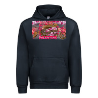 Navy Howdy Valentine Urban Hoodie - CowhideDigitalArt