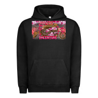 Pigment Black Howdy Valentine Urban Hoodie - CowhideDigitalArt