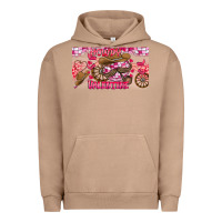 Pigment Burro Howdy Valentine Urban Hoodie - CowhideDigitalArt