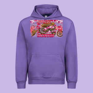 Howdy Valentine Urban Hoodie Designed By Cowhidedigitalart