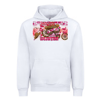 White Howdy Valentine Urban Hoodie - CowhideDigitalArt