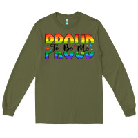 Army Green proud to be me Long Sleeve Tee - Artiststas