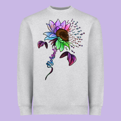 Be Kind Autism Awareness Heavyweight Sweatshirt Designed By Bettercallsaul