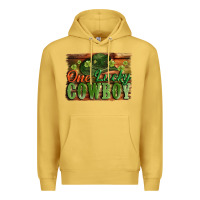 Antique Gold One lucky Cowboy St. Patrick's Day Premium Hoodie - CowGirlArtShop