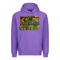 Purple One lucky Cowboy St. Patrick's Day Premium Hoodie - CowGirlArtShop