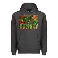 Smoke One lucky Cowboy St. Patrick's Day Premium Hoodie - CowGirlArtShop