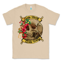 Sorta Merry Sorta Scary Skull Classic Tee | Teevron