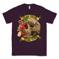 Plum Sorta merry sorta scary skull Classic Tee - NancyCooperArtShop