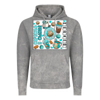Cloud Rock cafecito y chisme Vintage Hoodie - MaliasSmallBusiness