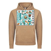 Vintage Coffee cafecito y chisme Vintage Hoodie - MaliasSmallBusiness
