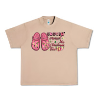 Burro Pink Christmas crocin' around the Christmas tree Urban Heavy Tee - NancyCooperArtShop