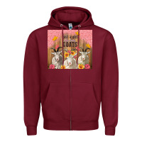 Burgundy just a girl who loves goats tumbler Zipper Hoodie - TumblerDesignByShophia