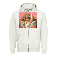 Just A Girl Who Loves Goats Tumbler Zipper Hoodie | Teevron