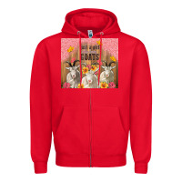 Red just a girl who loves goats tumbler Zipper Hoodie - TumblerDesignByShophia