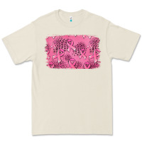 Bone Distressed breast cancer background Premium Tee - Jasminsmagicworld