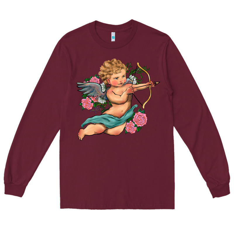 Cupid Valentine's Day Long Sleeve Tee by RanaPortraitStore | Teevron