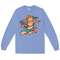 Colony Blue cupid valentine's day Long Sleeve Tee - RanaPortraitStore