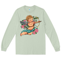 Matcha cupid valentine's day Long Sleeve Tee - RanaPortraitStore