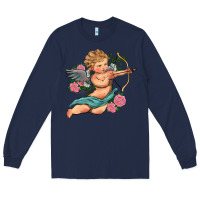 Navy cupid valentine's day Long Sleeve Tee - RanaPortraitStore