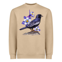 Mushroom Colorado Lark Mountain Bunting Bird Heavyweight Sweatshirt - Bettercallsaul