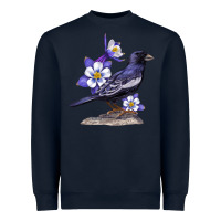Colorado Lark Mountain Bunting Bird Heavyweight Sweatshirt | Teevron