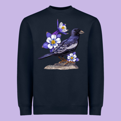 Colorado Lark Mountain Bunting Bird Heavyweight Sweatshirt Designed By Bettercallsaul