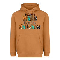 Meerkat Because Mama Runs This Shitshow Heavyweight Hoodie - CowCowDesign