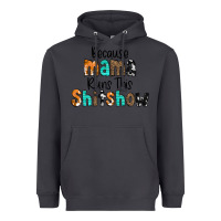 Smoke Because Mama Runs This Shitshow Heavyweight Hoodie - CowCowDesign