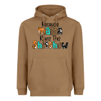 Toasted Coconut Because Mama Runs This Shitshow Heavyweight Hoodie - CowCowDesign