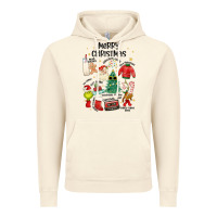 Vintage Artic merry christmas Vintage Hoodie - MaliasSmallBusiness