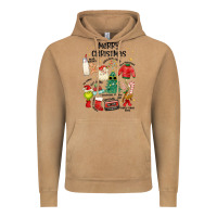 Vintage Camel merry christmas Vintage Hoodie - MaliasSmallBusiness