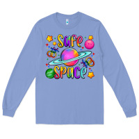 Colony Blue safe space Long Sleeve Tee - Artiststas