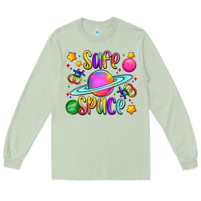 Safe Space Long Sleeve Tee by Artiststas | Teevron