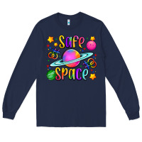 Navy safe space Long Sleeve Tee - Artiststas