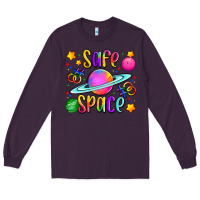 Plum safe space Long Sleeve Tee - Artiststas