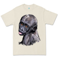 Bone Baby Gorilla Head Premium Tee - LillyAllenDesigns