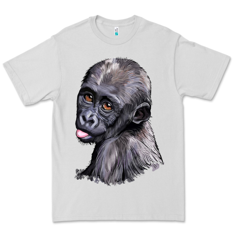 Baby Gorilla Head Premium Tee by LillyAllenDesigns | Teevron