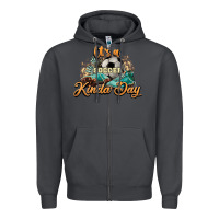 Smoke It's a Soccer Kinda Day Zipper Hoodie - HowdyJamesFarm