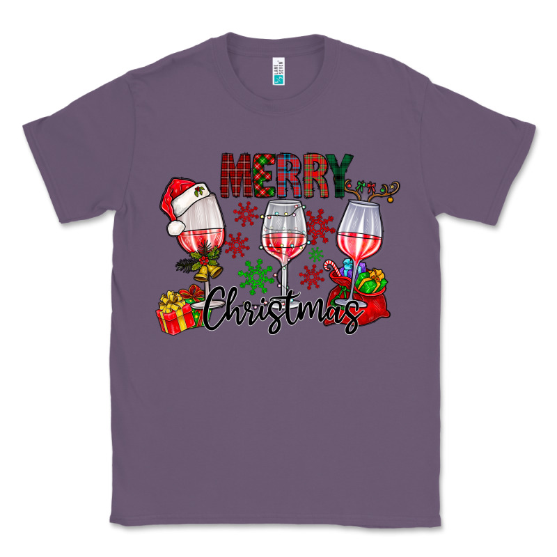 Merry Christmas Classic Tee by CowhideDigitalArt | Teevron