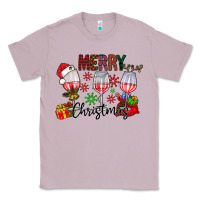 Lilac Merry Christmas Classic Tee - CowhideDigitalArt