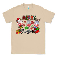 Mushroom Merry Christmas Classic Tee - CowhideDigitalArt