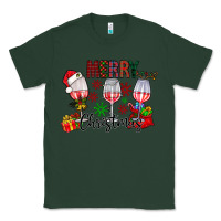 Sports Green Merry Christmas Classic Tee - CowhideDigitalArt