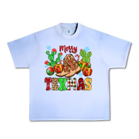 Grape Ice Merry Texmas Urban Heavy Tee - MaliasSmallBusiness