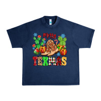 Navy Merry Texmas Urban Heavy Tee - MaliasSmallBusiness