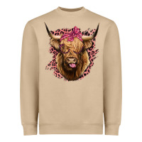 Mushroom Highland cow Heavyweight Sweatshirt - Bettercallsaul