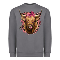 Storm Highland cow Heavyweight Sweatshirt - Bettercallsaul